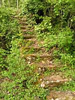 Jarnioux - Escalier en pierres